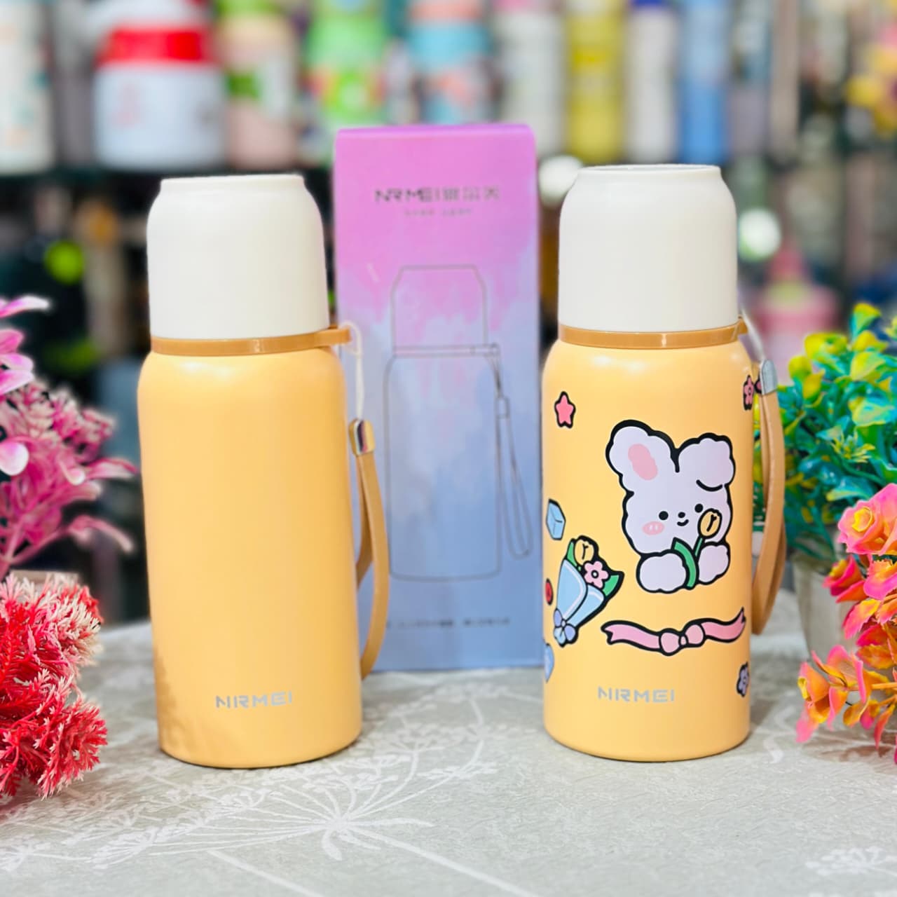 350 ml Insulated Steel Bottle – Cute. Compact. Everyday Essential.