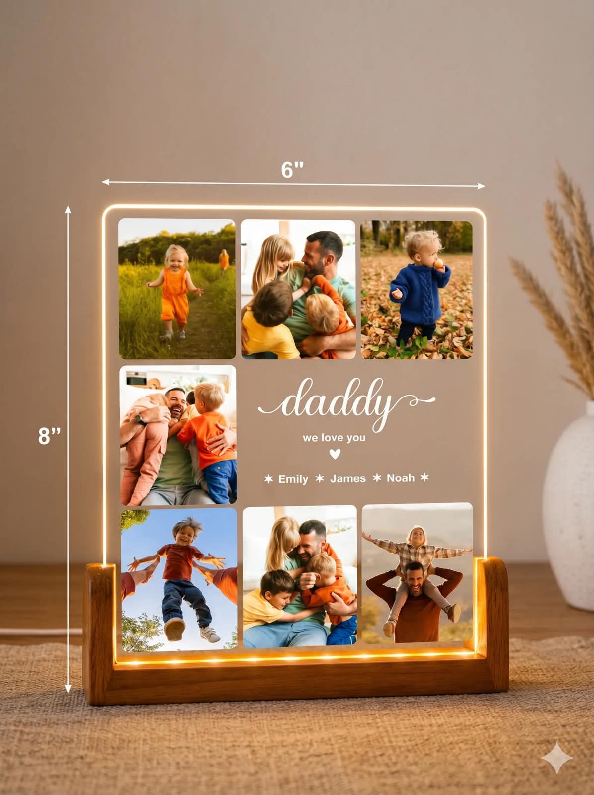 Custom Photo Night Light – Personal. Heartwarming. Unforgettable.