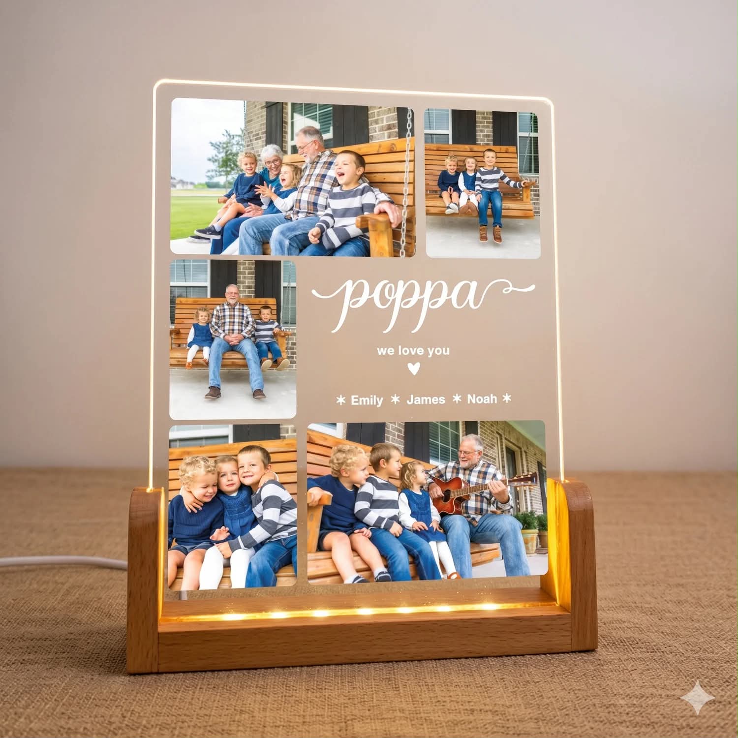 Custom Photo Night Light – Personal. Heartwarming. Unforgettable.