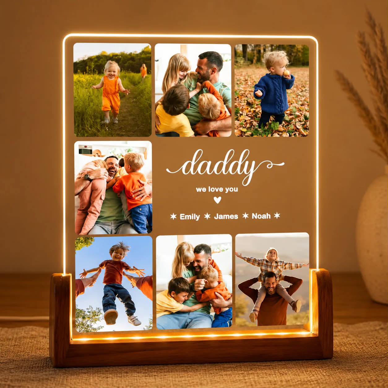 Custom Photo Night Light – Personal. Heartwarming. Unforgettable.