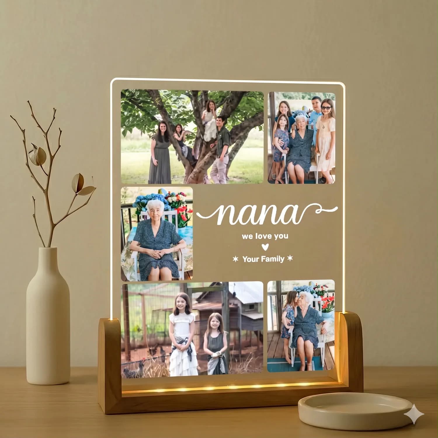 Custom Photo Night Light – Personal. Heartwarming. Unforgettable.