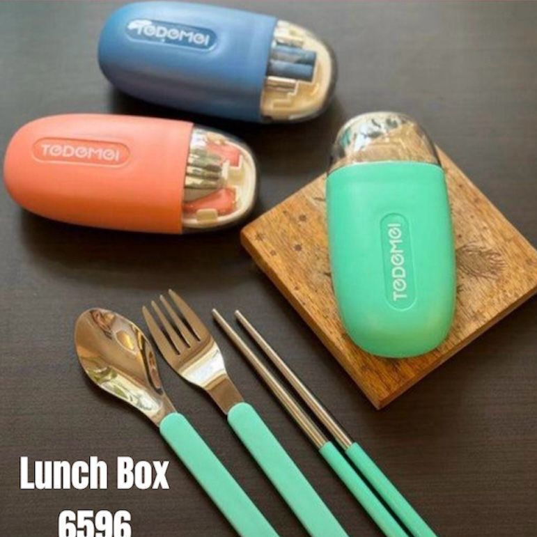 Teemed Stainless Steel Cutlery Set – Elegant. Reusable. Travel-Friendly.