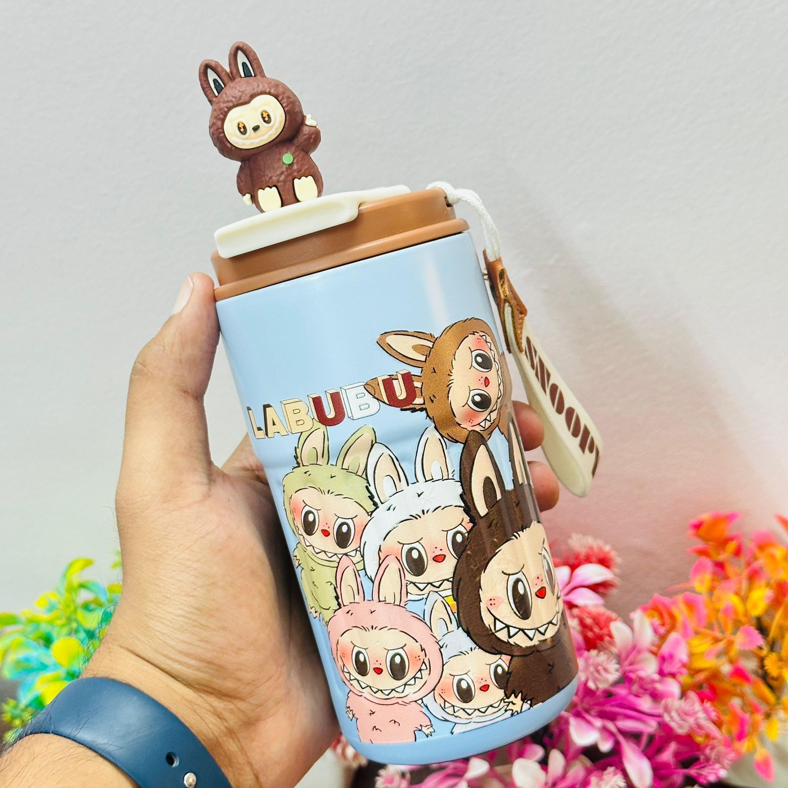 Labubu Theme Coffee Mug – Cute. Trendy. Travel-Friendly.