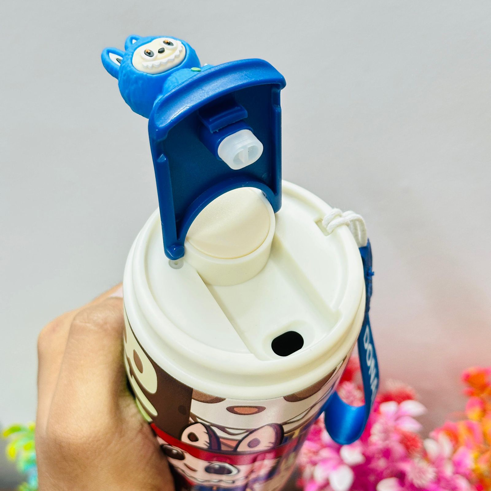 Labubu Theme Coffee Mug – Cute. Trendy. Travel-Friendly.
