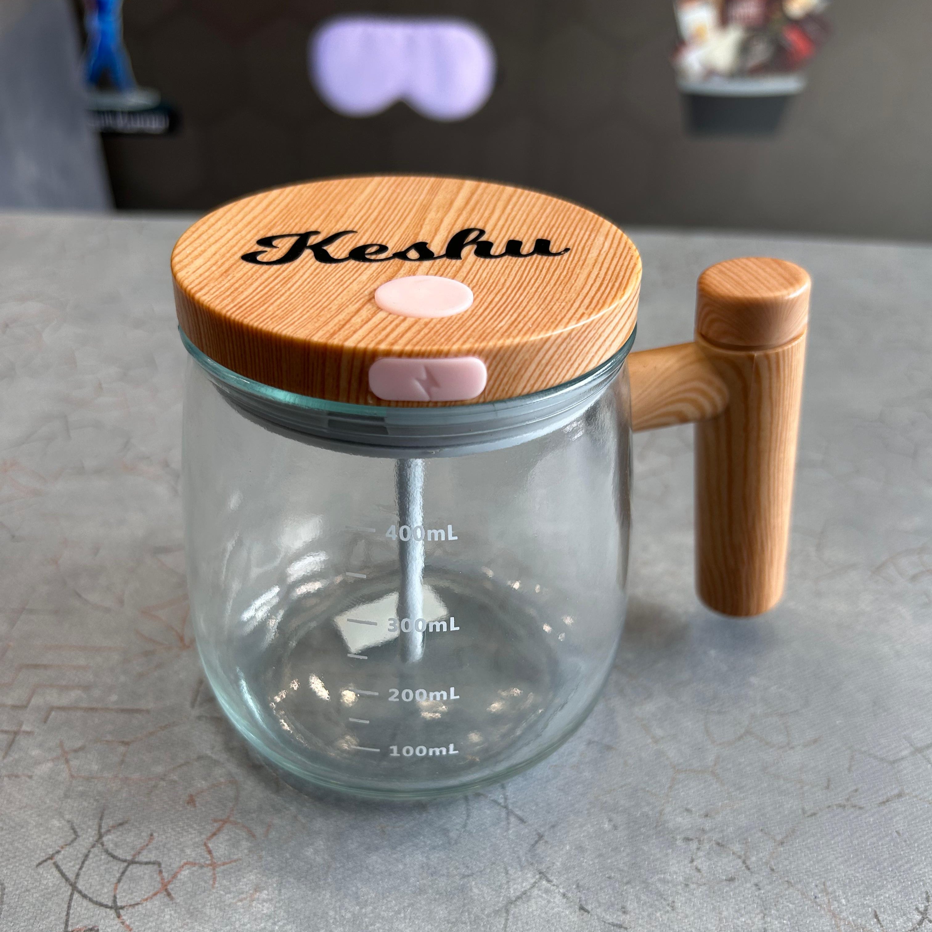 Personalised Self Stirring Smart Wireless Coffee Frother Mug (Free Name Personalisation) - The Gifting Era