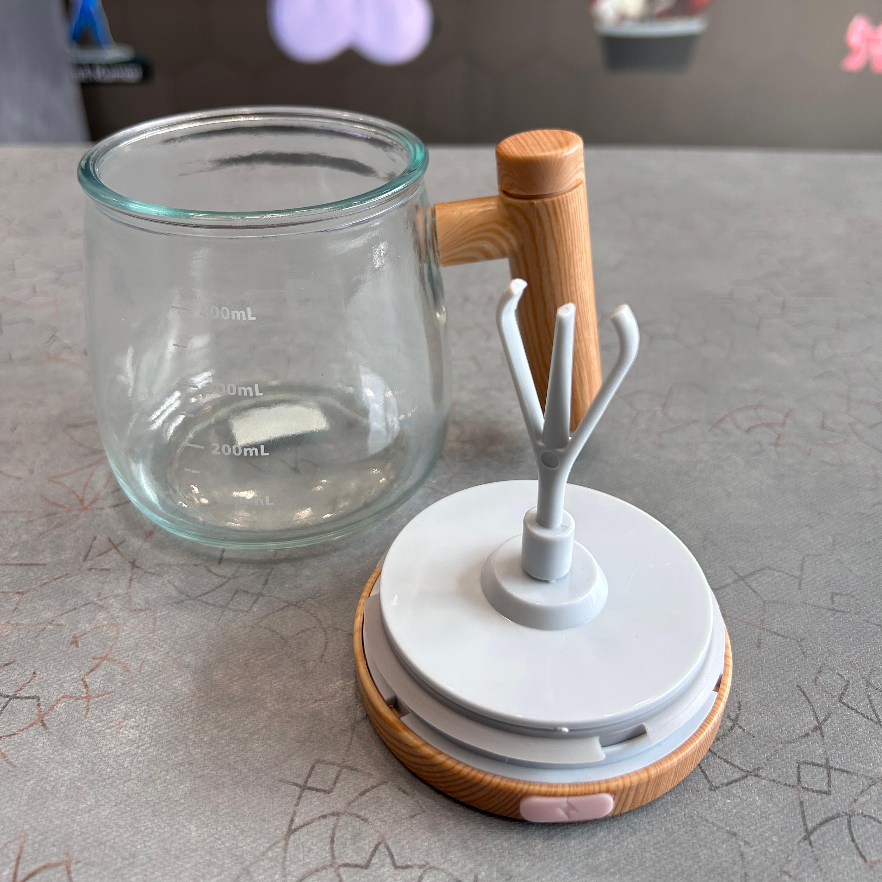 Personalised Self Stirring Smart Wireless Coffee Frother Mug (Free Name Personalisation) - The Gifting Era