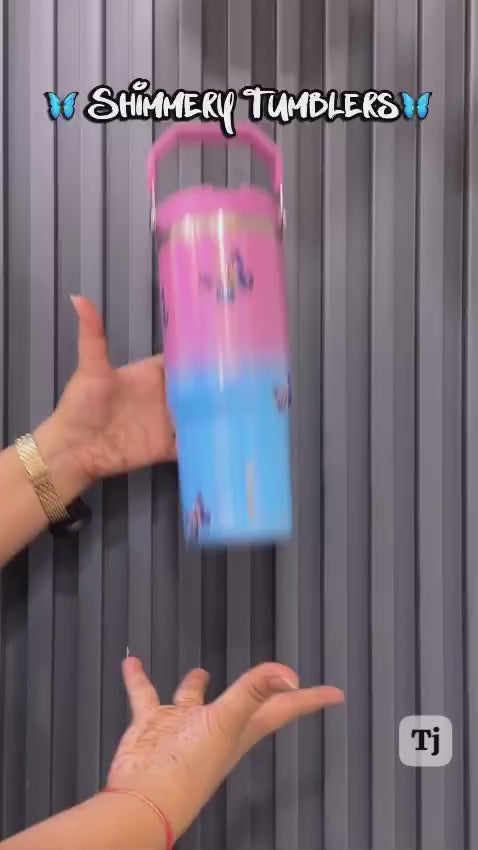900 ml Stainless Steel Tumbler – Shimmery. Elegant. Everyday Essential.