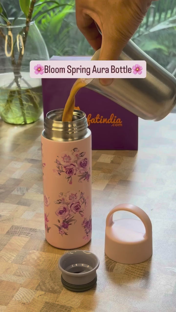 320 ml Stainless Steel Bottle – Compact. Stylish. Gift-Ready.